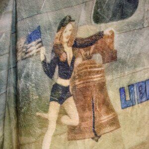Vintage Military Aviation throw blanket